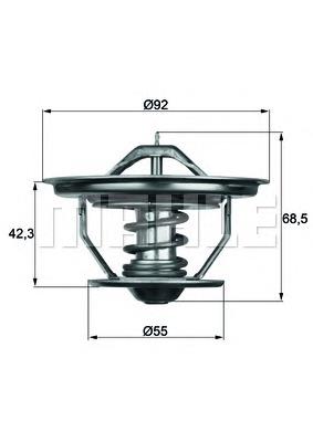 TX3579 Mahle Original termostato, refrigerante