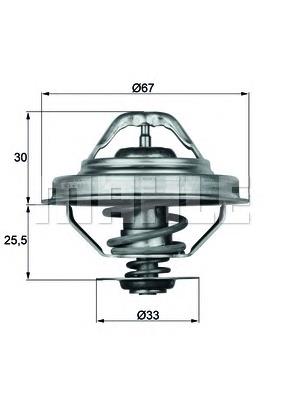 Termostato Mahle Original TX2888D precio, desde 10,91 EUR