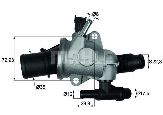Termostato 55220808 Fiat/Alfa/Lancia