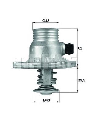 TM11105 Mahle Original termostato, refrigerante