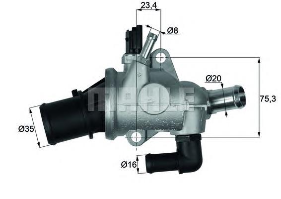 TI17488 Mahle Original termostato