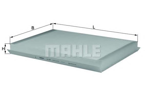 Filtro de habitáculo LA307 Mahle Original