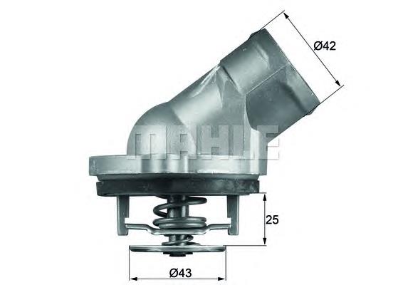 TI4587D Mahle Original Termostato de agua