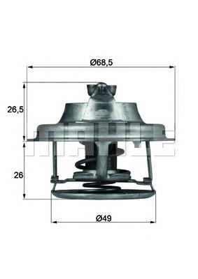 Termostato, refrigerante TX10282D Mahle Original