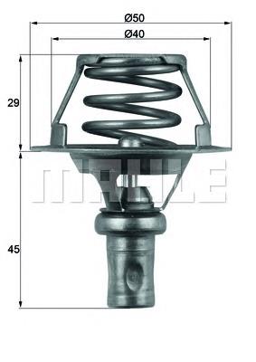 Termostato refrigerante Metalcaucho 30275