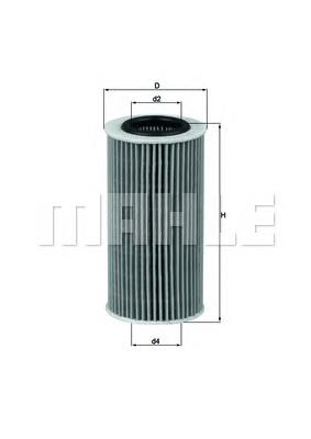 OX370D1 Mahle Original Filtro aceite