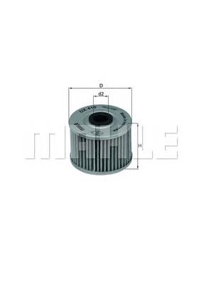 2554200 UFI Filtro aceite
