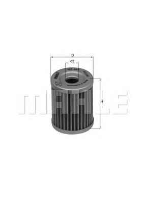 Filtro de aceite HF972 Hiflofiltro