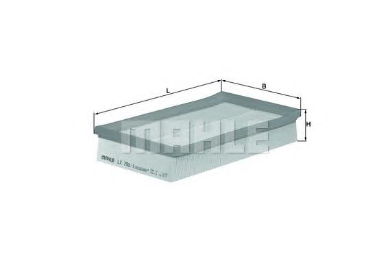 Filtro aire Mahle Original LX7981