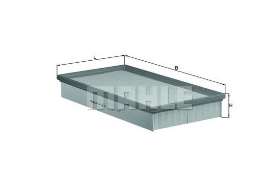 LX2024 Mahle Original Filtro de aire de motor