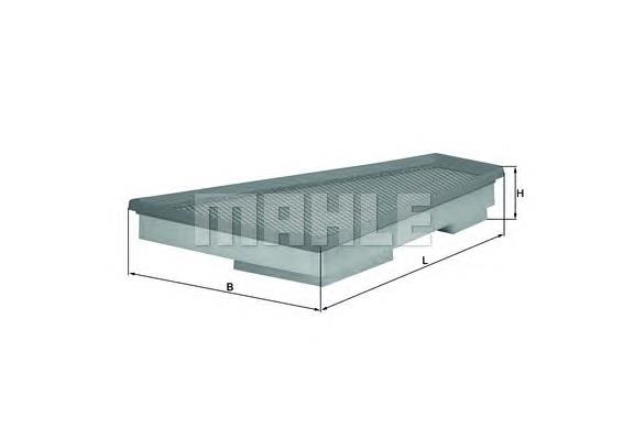 El filtro de aire Mahle Original LX1663 precio, desde 12,62 EUR