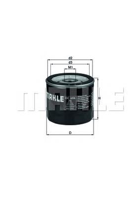 Filtro de aceite Mahle Original OC606 precio, desde 4,42 EUR
