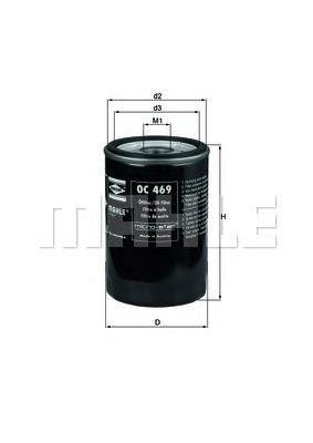 OC469 Mahle Original filtro de aceite