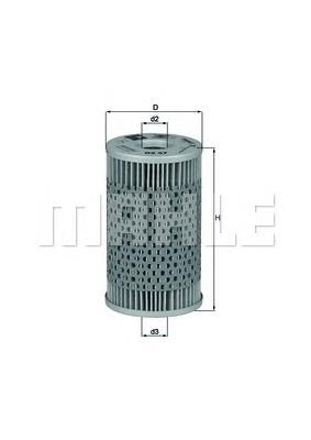 Filtro de aceite OX47D Mahle Original