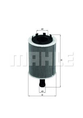Filtro de aceite Mahle Original OX188D precio, desde 4,92 EUR