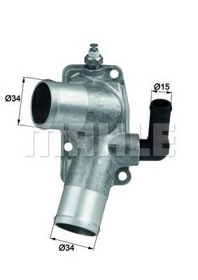 TI4492D Mahle Original termostato, refrigerante