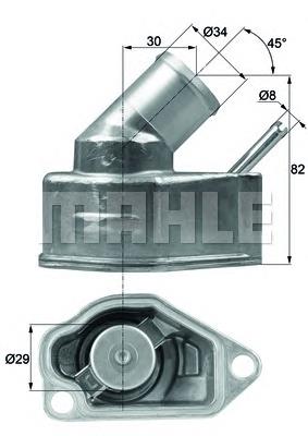 TI1092 Mahle Original Termostato de agua