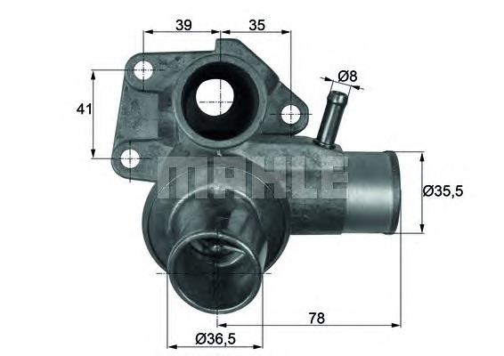 TI6385D Mahle Original termostato, refrigerante