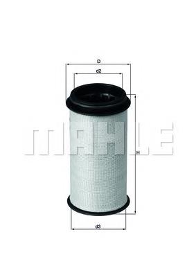 SOX1 Mahle Original filtro de aire