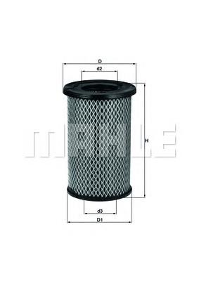 Filtro de aire LX2968 Mahle Original