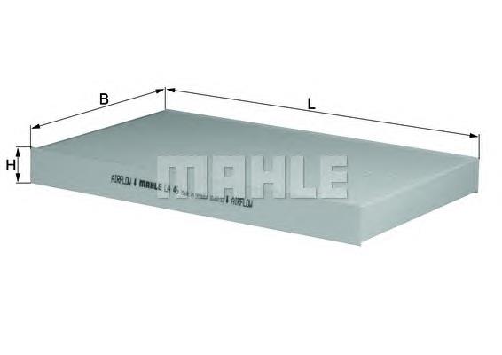 Filtro de habitáculo LA46 Mahle Original