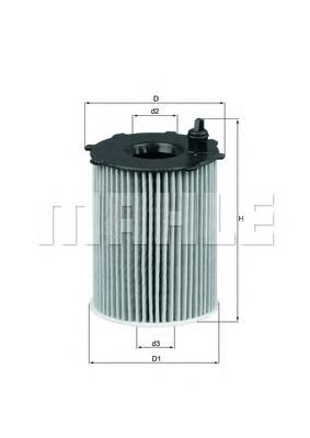 Filtro de aceite Mahle Original OX17116D precio, desde 12,07 EUR