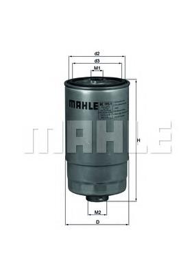 KC1951 Mahle Original Filtro de gasolina