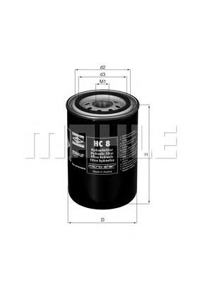 HC8 Mahle Original filtro de aceite