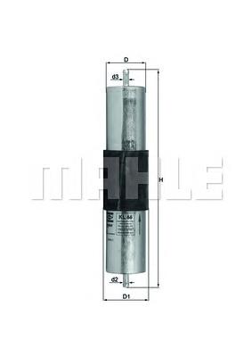 Filtro combustible Mahle Original KL66 precio, desde 17,61 EUR