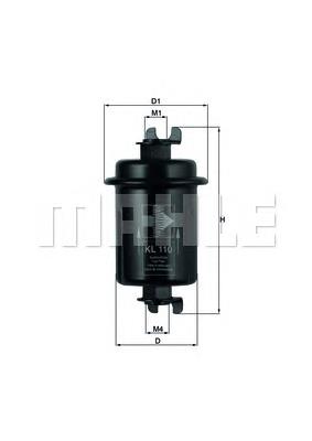 KL110 Mahle Original Filtro de gasolina