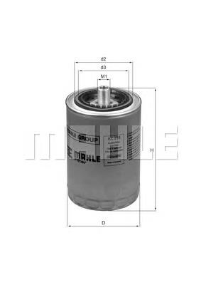 Filtro combustible A0010920301 Mercedes