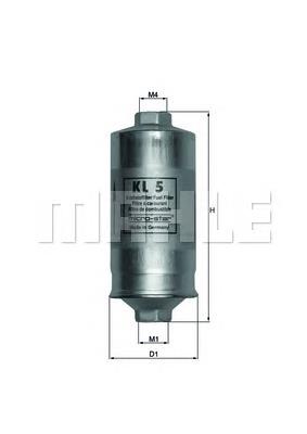 Comprar KL5 Mahle Original Filtro diesel
