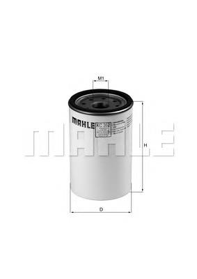 Filtro de gasoil Mahle Original KC362D
