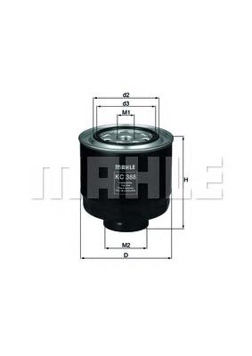 KC388D Mahle Original Filtro de gasolina
