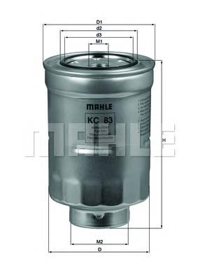 KC83 Mahle Original filtro combustible