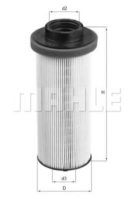 Comprar KX262D Mahle Original Filtro diesel