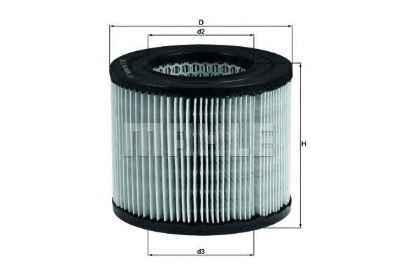 Filtro de aire LX162 Mahle Original