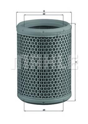 Comprar LX130 Mahle Original Filtro de aire