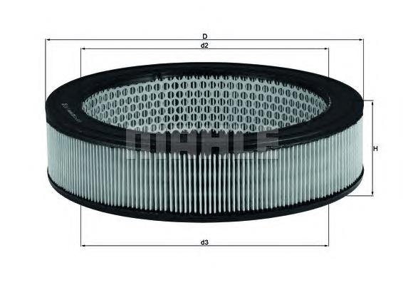 Comprar LX1 Mahle Original Filtro de aire