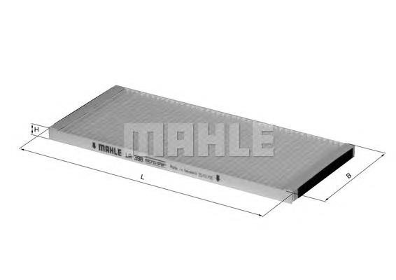 Filtro de cabina Mahle Original LA398 precio, desde 14,45 EUR