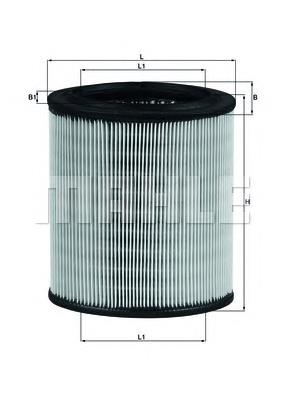 LX715 Mahle Original filtro de aire