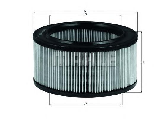 Filtro de aire LX260 Mahle Original