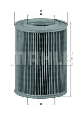 Comprar LX455 Mahle Original Filtro de aire