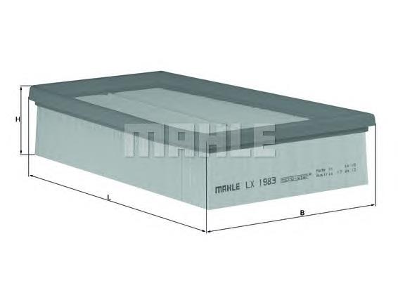 Filtro aire Mahle Original LX1983