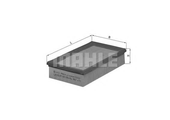 El filtro de aire Mahle Original LX105 precio, desde 7,93 EUR