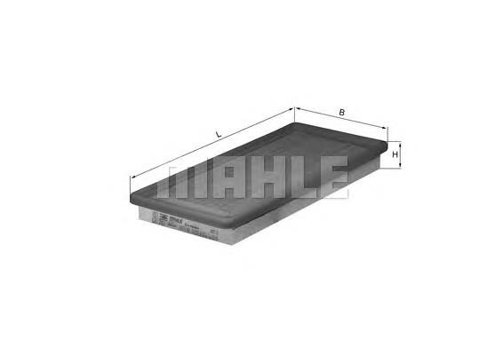 El filtro de aire Mahle Original LX261 precio, desde 18,77 EUR