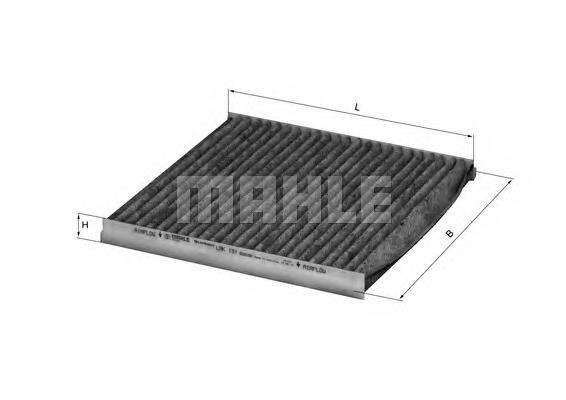 Filtro de habitáculo LAK131 Mahle Original