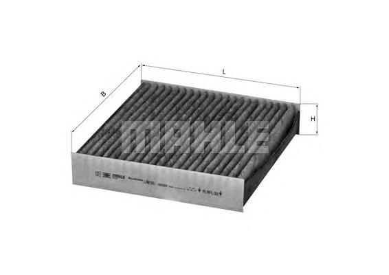 Filtro de polen Mahle Original LAK96