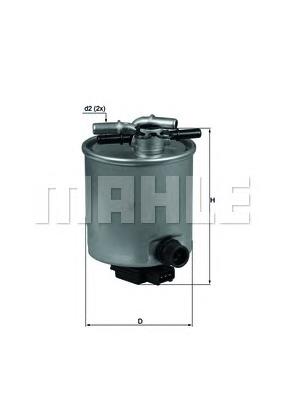 Comprar KL44014 Mahle Original Filtro diesel