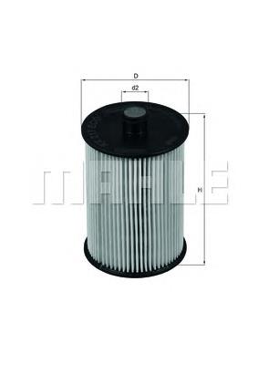 Comprar KX217D Mahle Original Filtro diesel